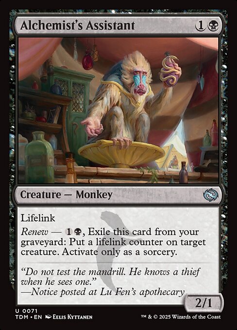 Alchemist's Assistant (TDM) — Nonfoil