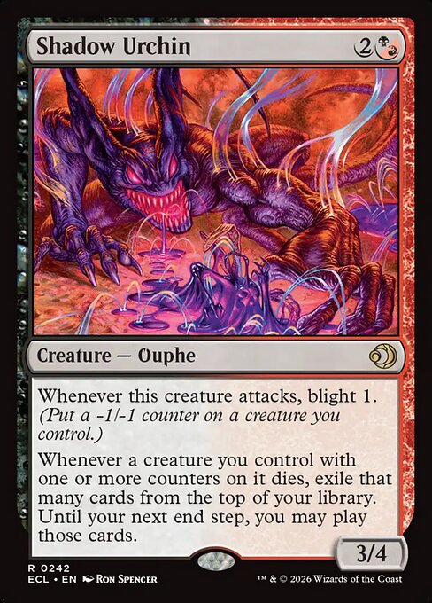 Shadow Urchin (ECL) — Nonfoil