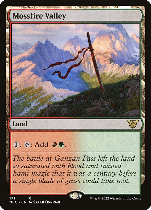 Mossfire Valley (NEC) — Nonfoil