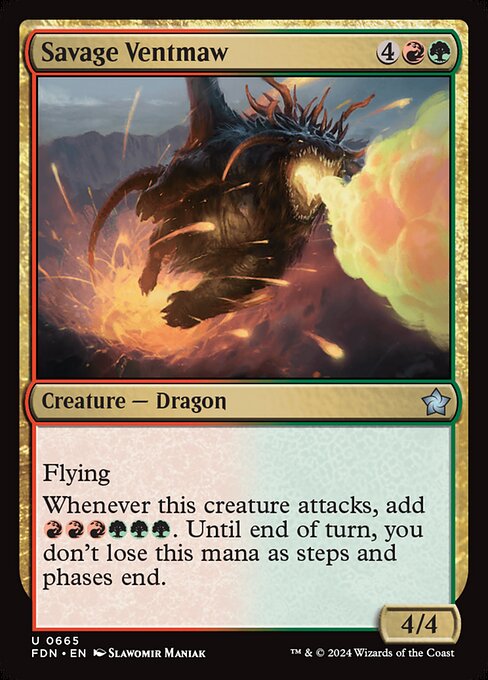 Savage Ventmaw (FDN) — Nonfoil