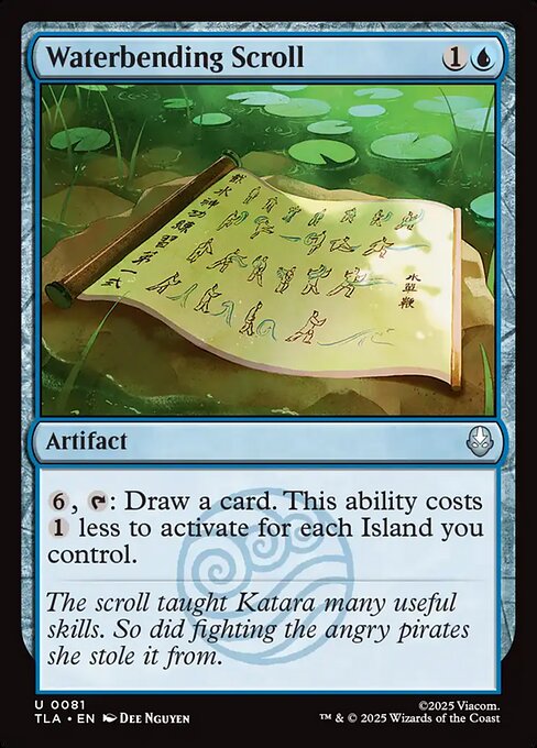Waterbending Scroll (TLA) — Nonfoil