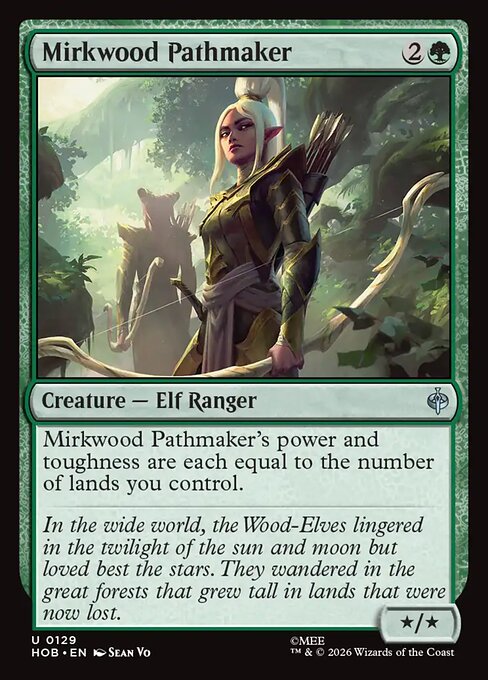 Mirkwood Pathmaker (HOB) — Nonfoil