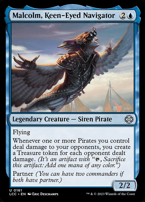 Malcolm, Keen-Eyed Navigator (LCC) — Nonfoil