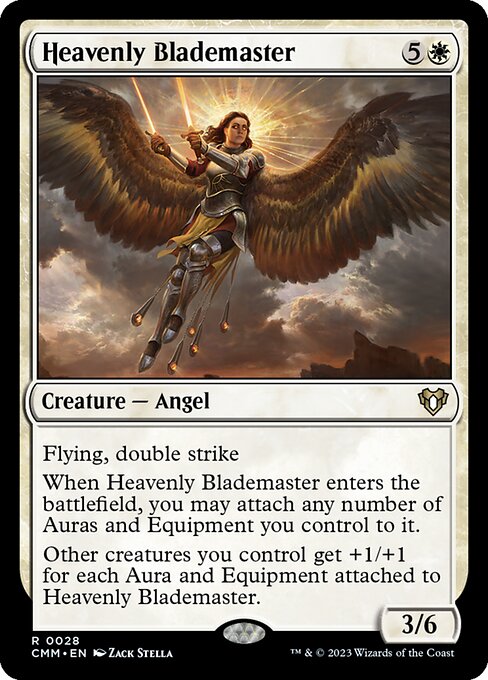 Heavenly Blademaster (CMM) — Nonfoil