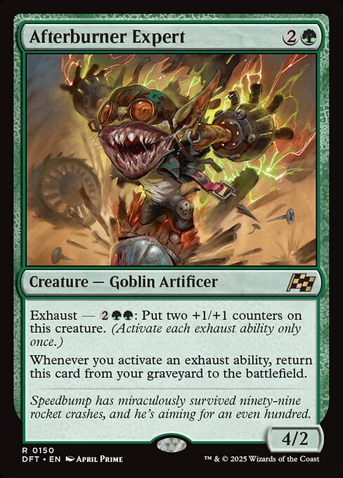 Afterburner Expert (DFT) — Nonfoil