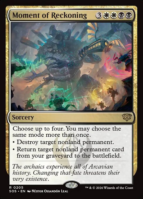 Moment of Reckoning (SOS) — Nonfoil
