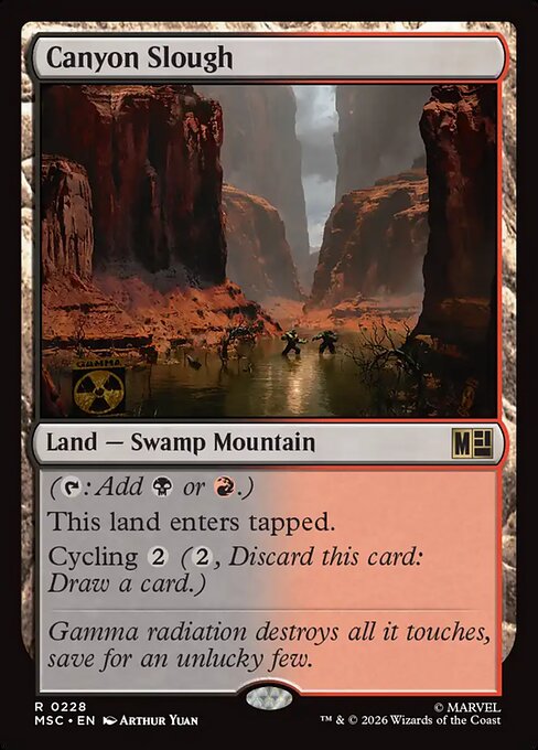 Canyon Slough (MSC) — Nonfoil