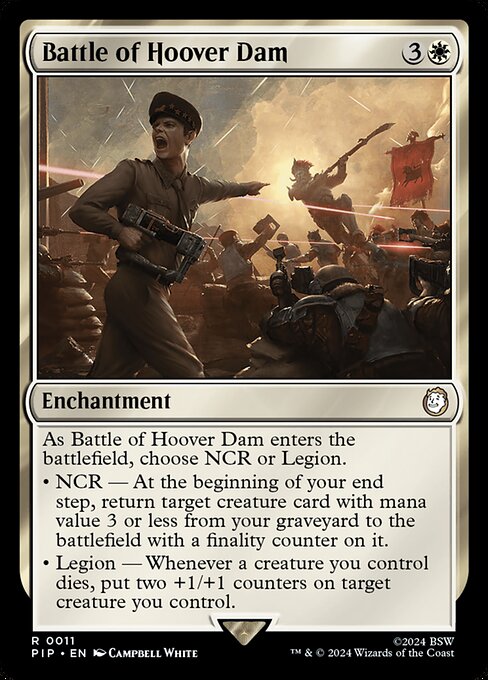 Battle of Hoover Dam (PIP) — Nonfoil