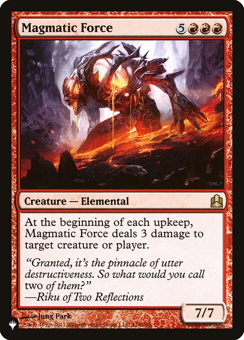 Magmatic Force (PLST) — Nonfoil