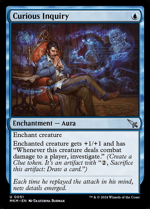 Curious Inquiry (MKM) — Nonfoil