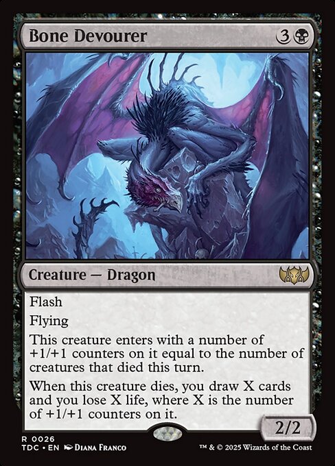 Bone Devourer (TDC) — Nonfoil