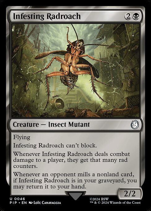Infesting Radroach (PIP) — Nonfoil