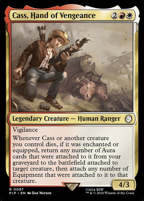 Cass, Hand of Vengeance (PIP) — Nonfoil