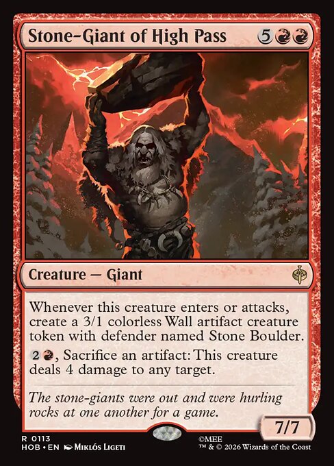 Stone-Giant of High Pass (HOB) — Nonfoil