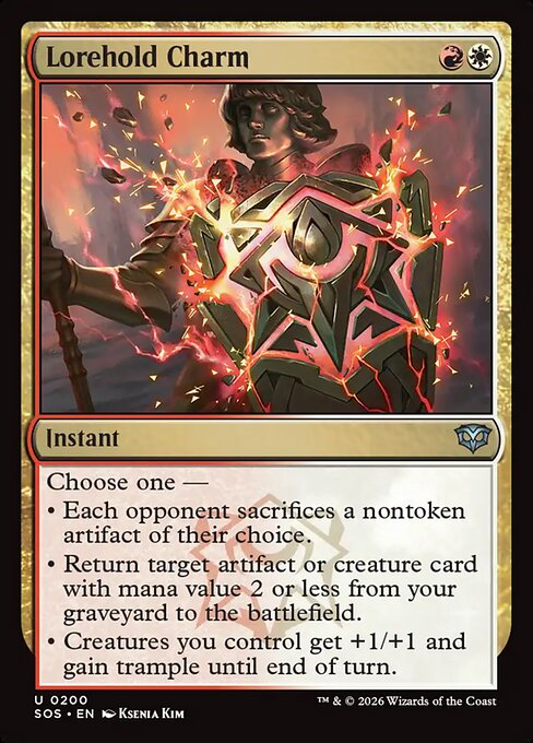 Lorehold Charm (SOS) — Nonfoil