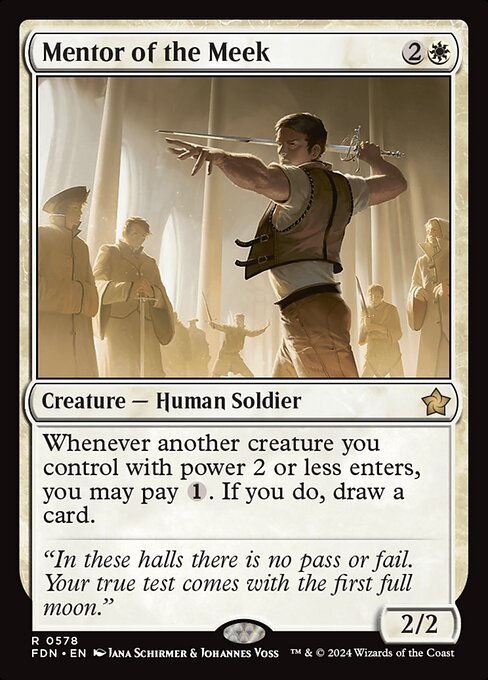 Mentor of the Meek (FDN) — Nonfoil