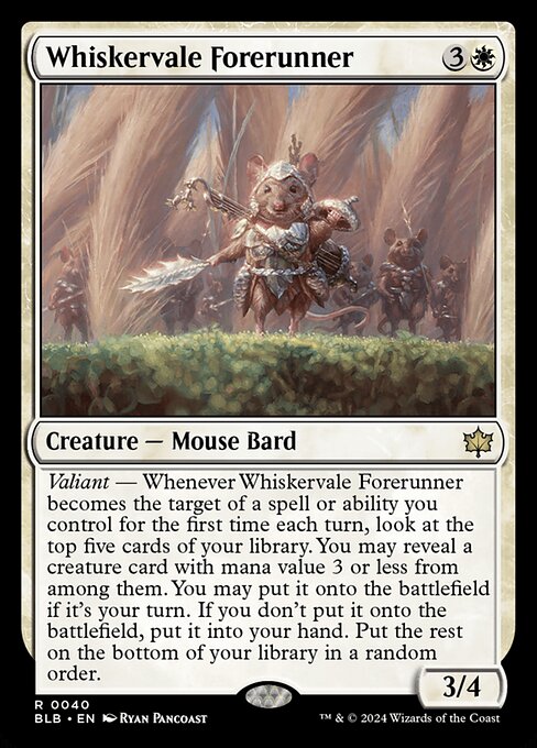 Whiskervale Forerunner (BLB) — Nonfoil