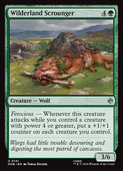 Wilderland Scrounger (HOB) — Nonfoil