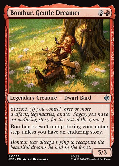 Bombur, Gentle Dreamer (HOB) — Nonfoil