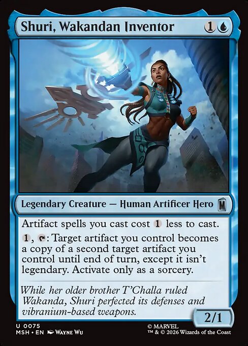 Shuri, Wakandan Inventor (MSH) — Nonfoil