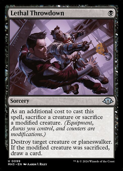 Lethal Throwdown (MH3) — Nonfoil