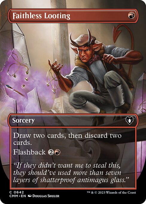 Faithless Looting (CMM) — Nonfoil