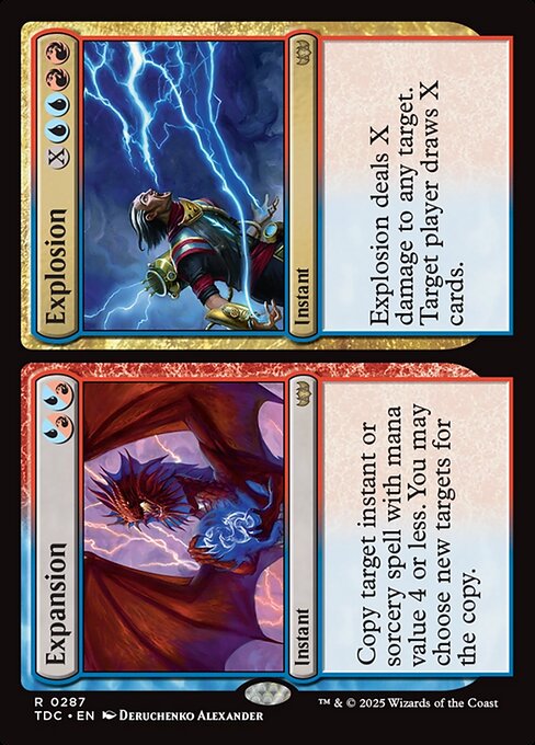 Expansion // Explosion (TDC) — Nonfoil