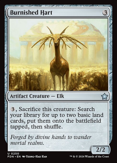 Burnished Hart (FDN) — Nonfoil