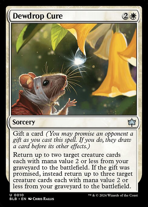 Dewdrop Cure (BLB) — Nonfoil