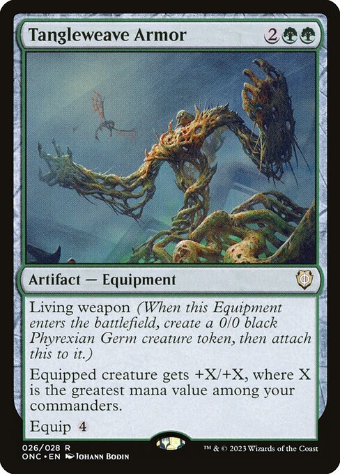Tangleweave Armor (ONC) — Nonfoil