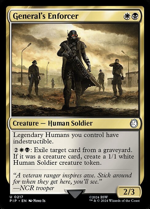 General's Enforcer (PIP) — Nonfoil