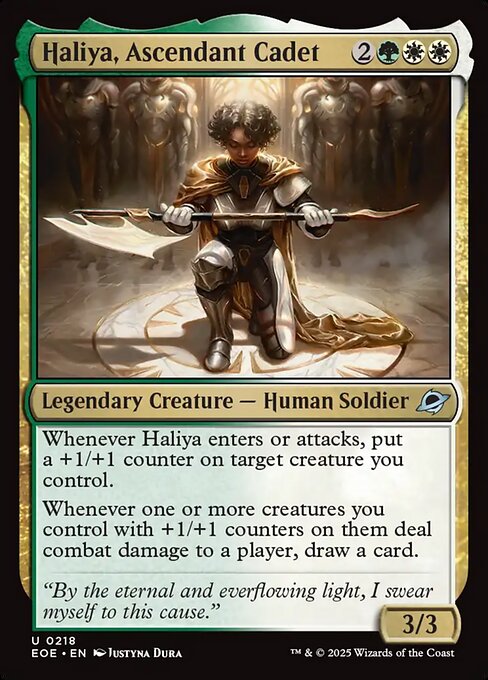 Haliya, Ascendant Cadet (EOE) — Nonfoil