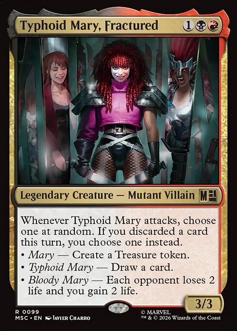 Typhoid Mary, Fractured (MSC) — Nonfoil