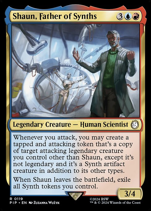 Shaun, Father of Synths (PIP) — Nonfoil