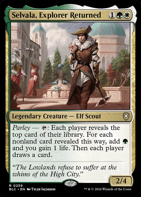 Selvala, Explorer Returned (BLC) — Nonfoil