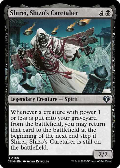 Shirei, Shizo's Caretaker (CMM) — Foil