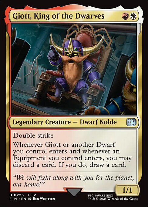 Giott, King of the Dwarves (FIN) — Nonfoil