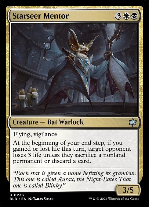 Starseer Mentor (BLB) — Foil