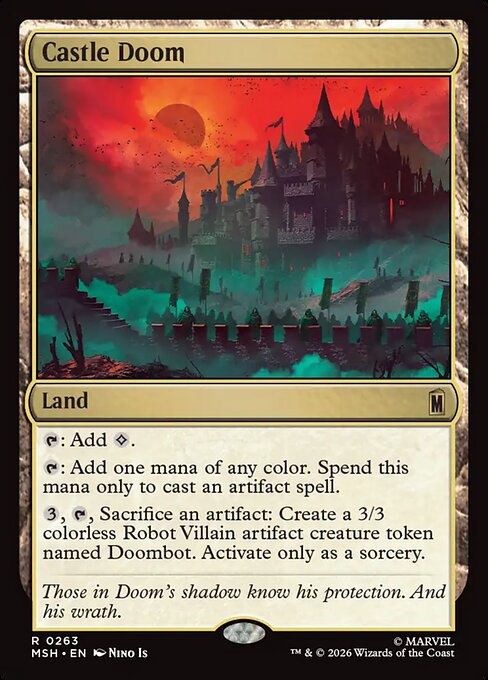 Castle Doom (MSH) — Nonfoil