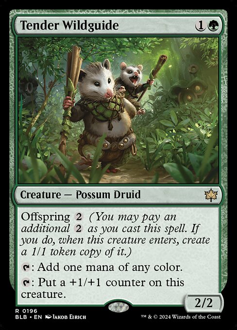 Tender Wildguide (BLB) — Nonfoil