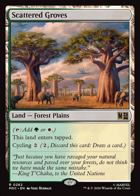 Scattered Groves (MSC) — Nonfoil