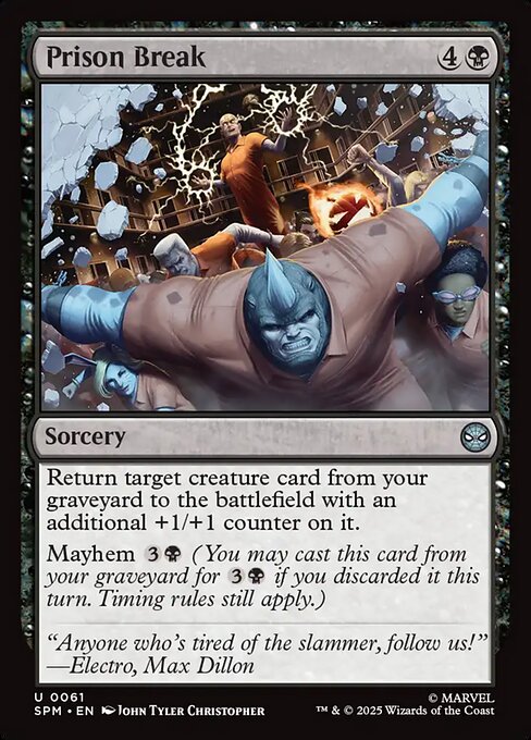 Prison Break (SPM) — Nonfoil