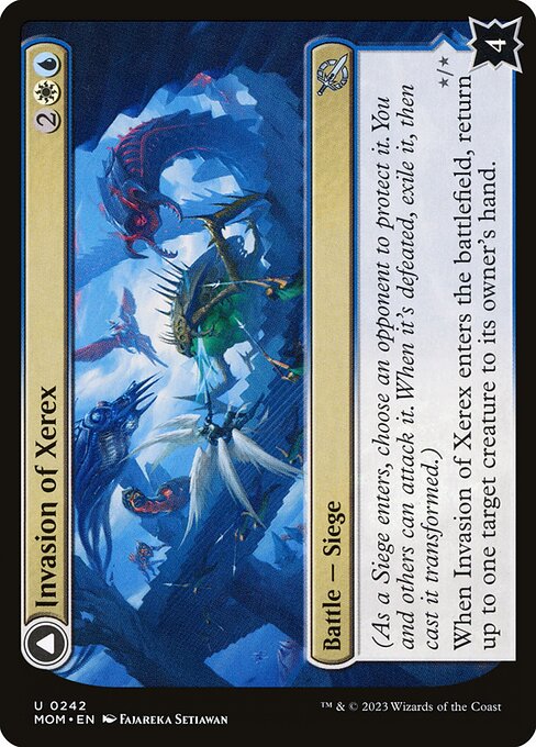 Invasion of Xerex // Vertex Paladin (MOM) — Nonfoil