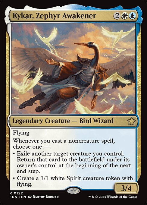 Kykar, Zephyr Awakener (FDN) — Nonfoil