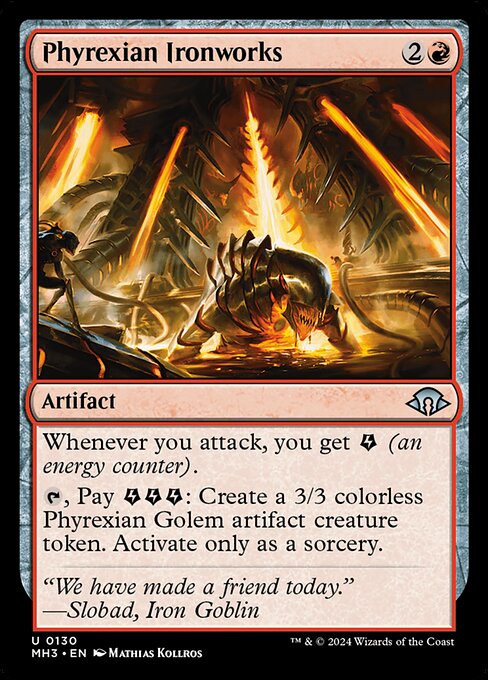 Phyrexian Ironworks (MH3) — Nonfoil