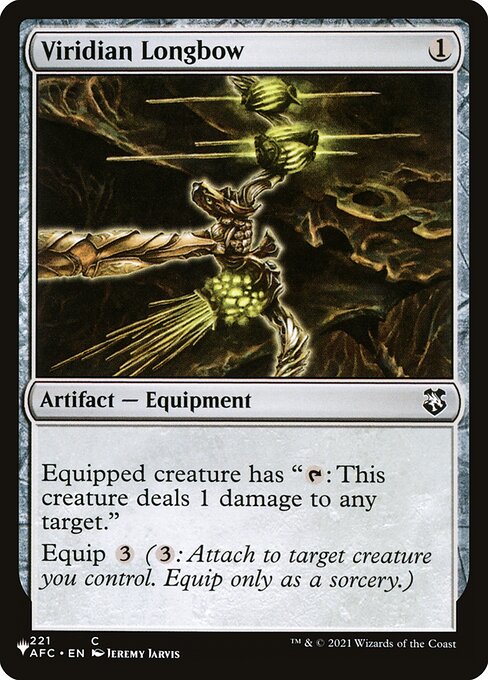 Viridian Longbow (PLST) — Nonfoil