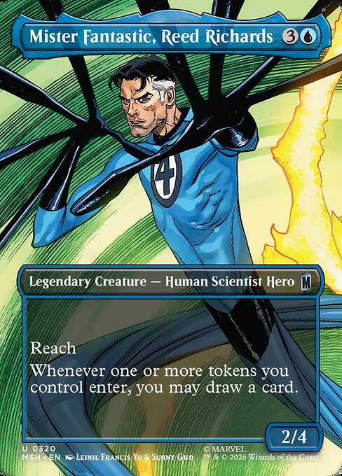 Mister Fantastic, Reed Richards (MSH) — Nonfoil