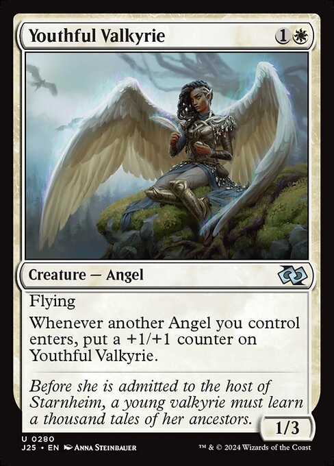 Youthful Valkyrie (J25) — Nonfoil