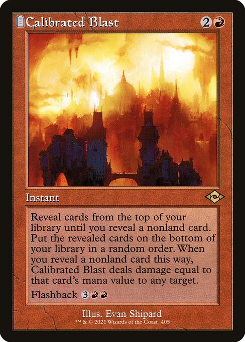 Calibrated Blast (MH2) — Nonfoil