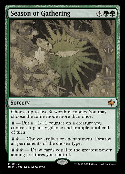 Season of Gathering (BLB) — Foil